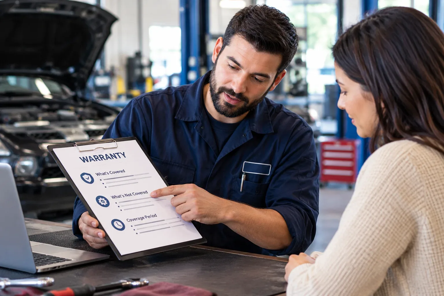 Collision repair warranties