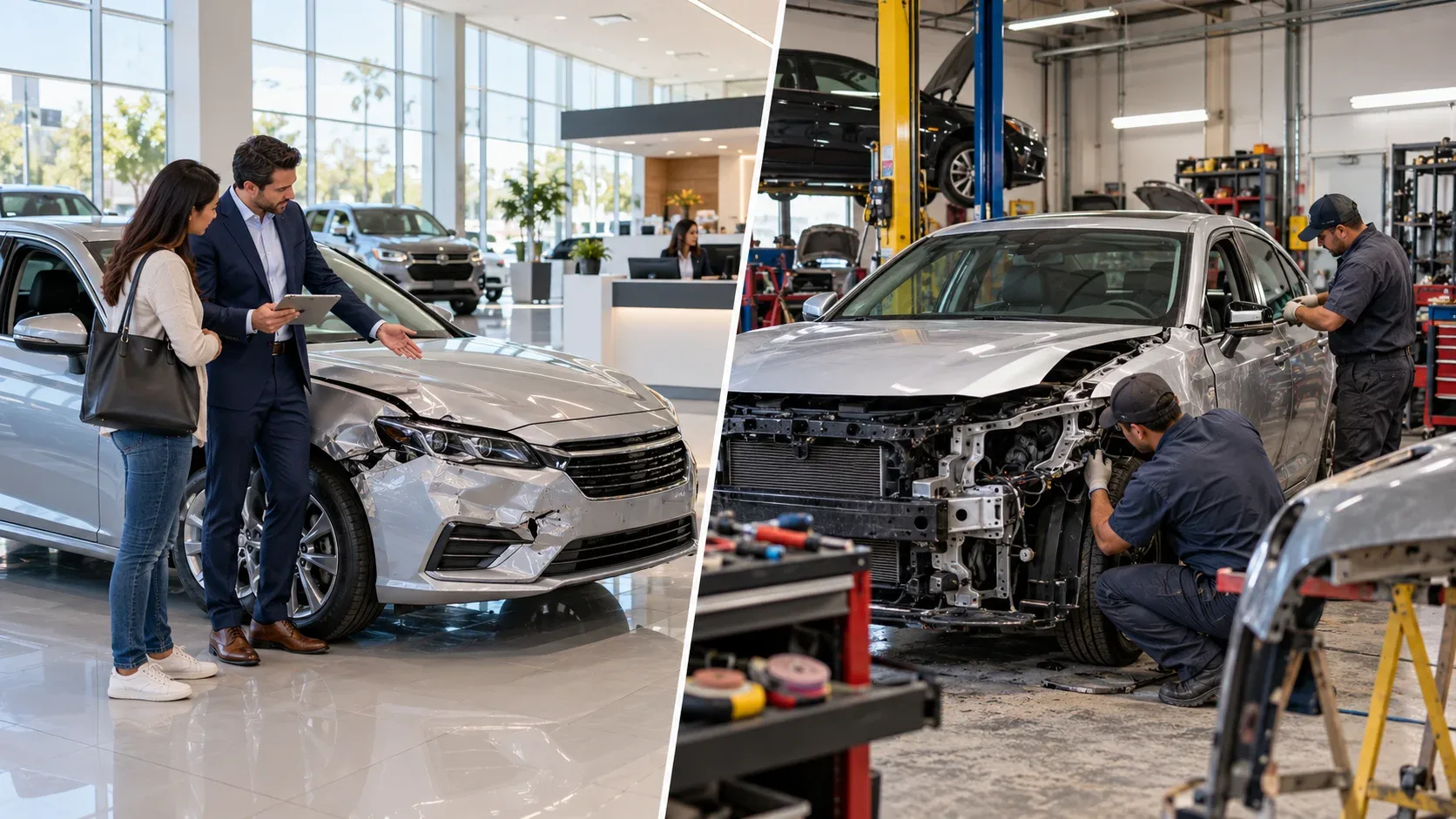 dealership vs body shop