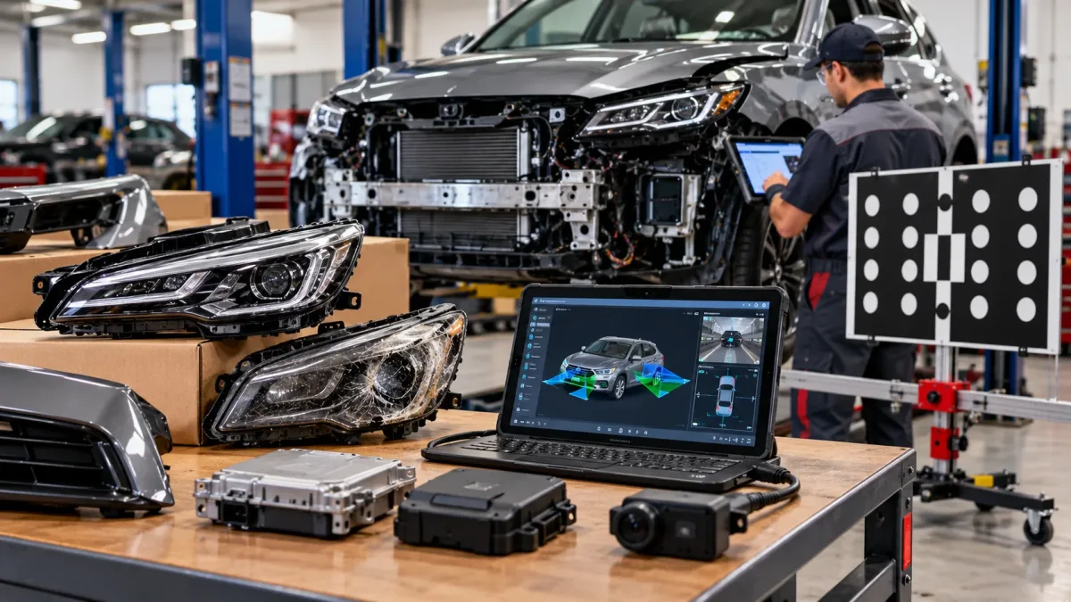 How should you compare parts scans and calibration