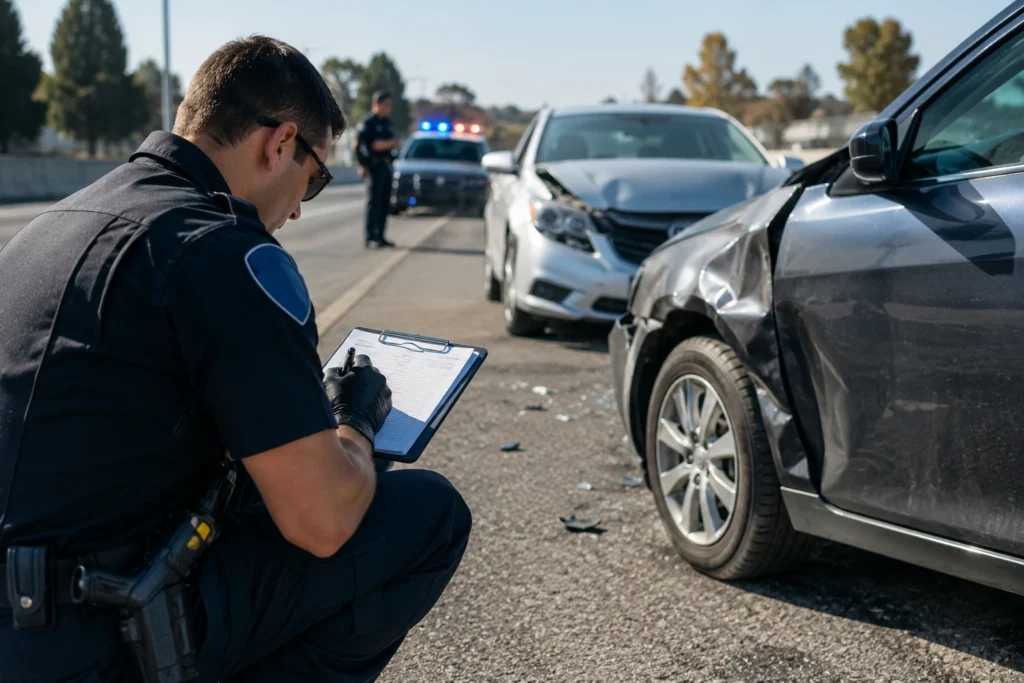 car accident police report